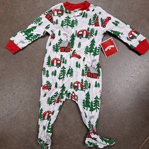 Holiday Time 3-6 month Holiday and Christmas onesie.